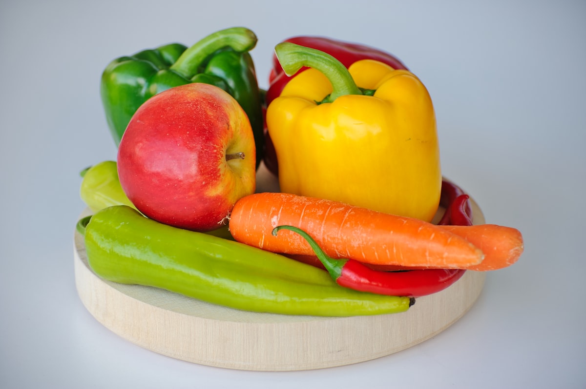 Dîner léger à base de légumes